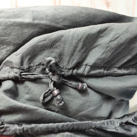 EDC by Esprit Silk Sleeveless Dress Grey Size 10 - Picture 6 of 10